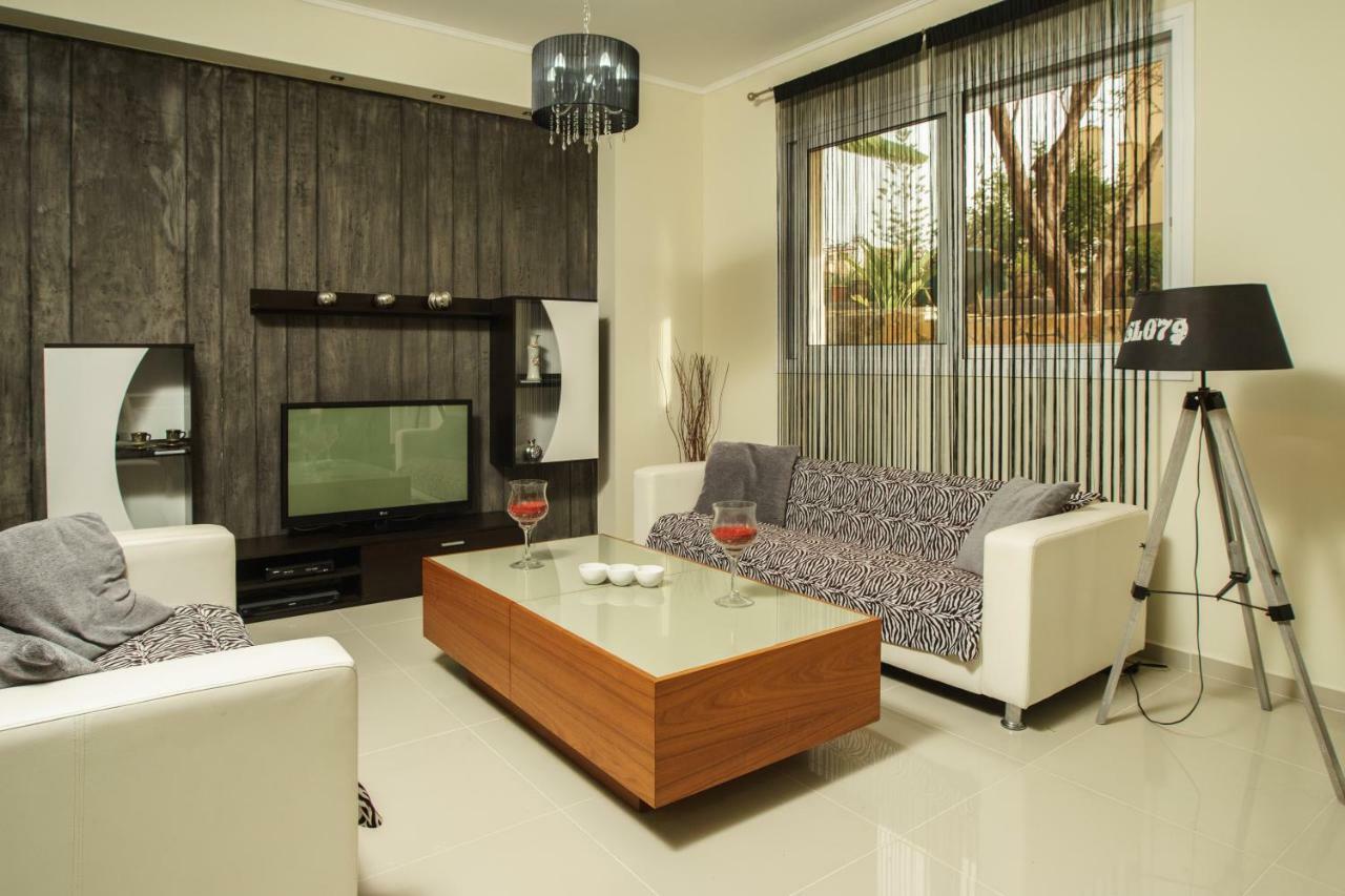 Glaros Beach Apartment Kato Daratso Exterior photo
